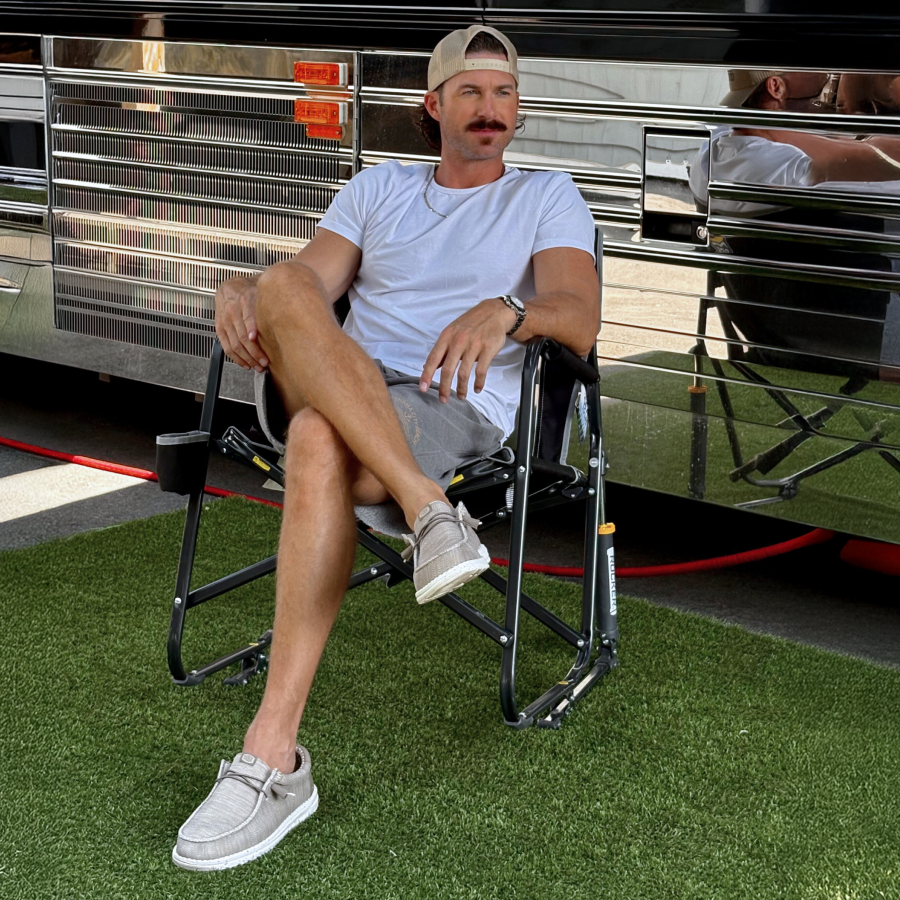 Wally Stretch Sox Wide - Black/White - Image 2