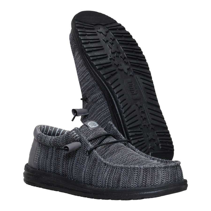 Wally Stretch Sox - Granite Grey/Black - Image 5