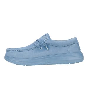 Wally Comf Suede - Faded Denim/Cloud Blue