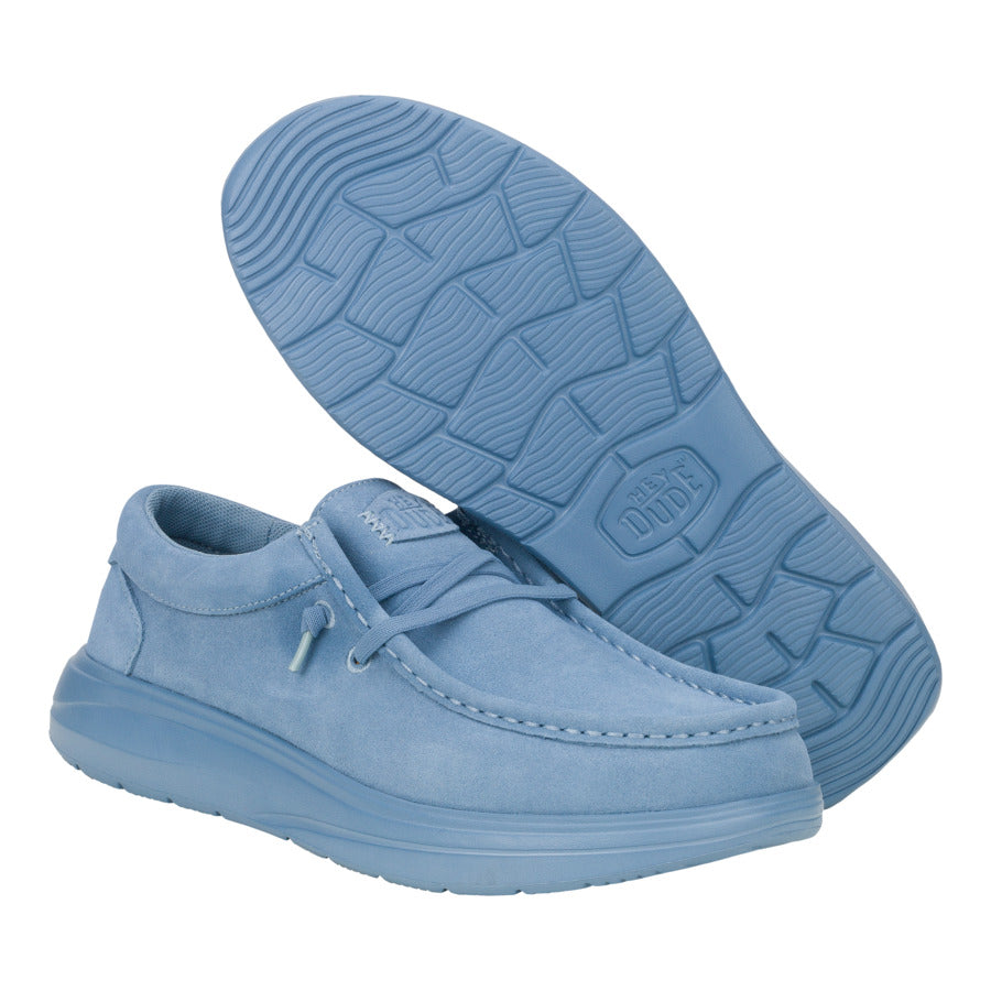 Wally Comf Suede - Faded Denim/Cloud Blue - Image 3