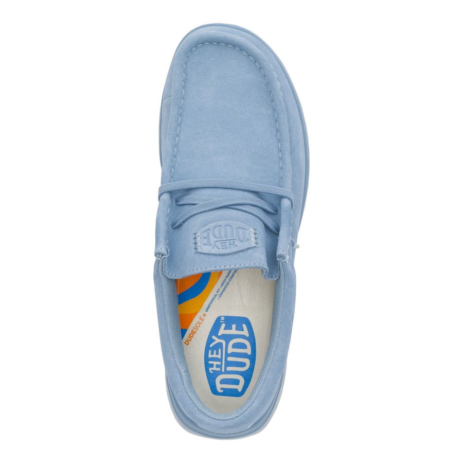 Wally Comf Suede - Faded Denim/Cloud Blue - Image 6
